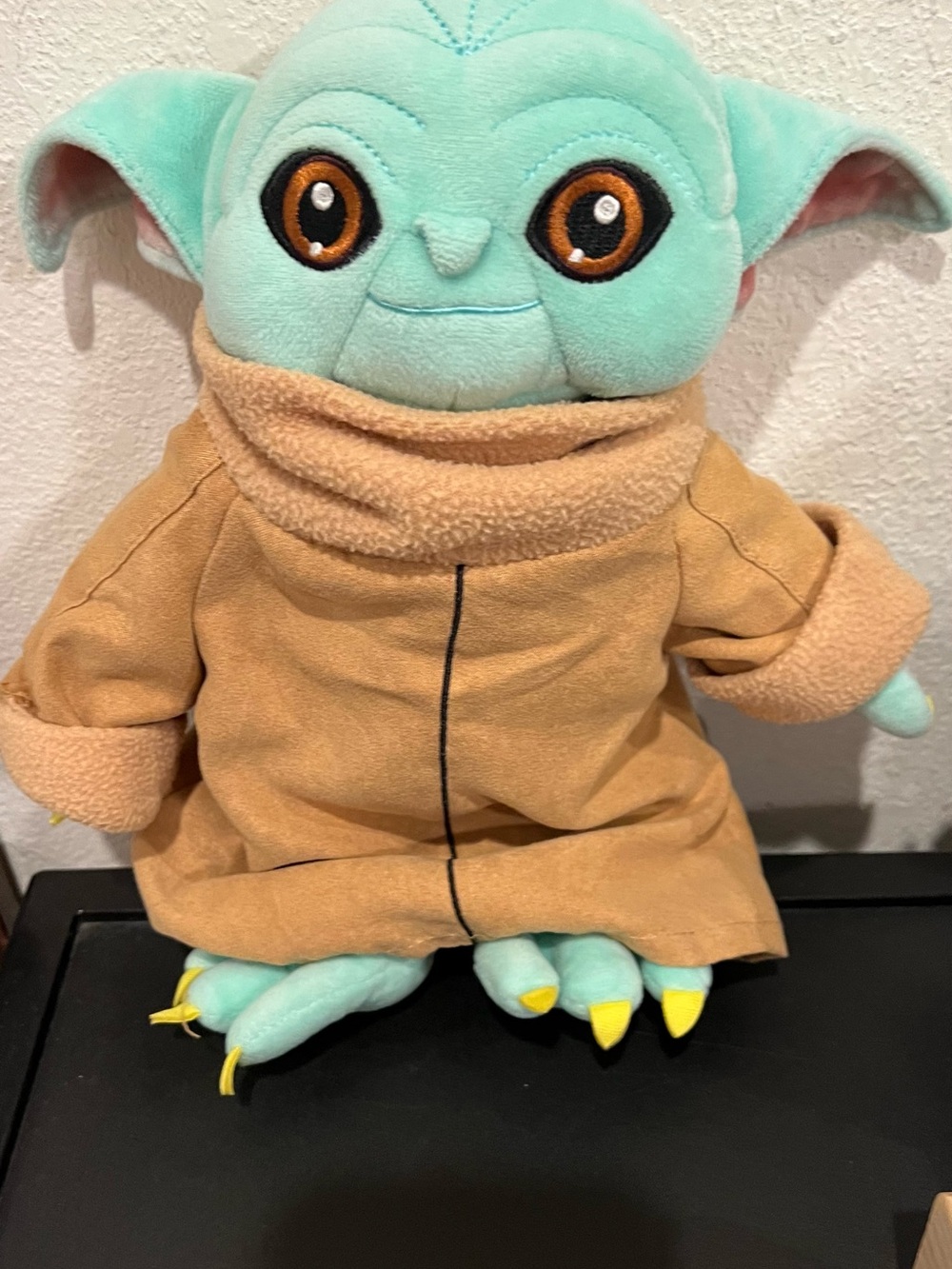 Star war Kids Tan Coat with Plush Fleece Collar